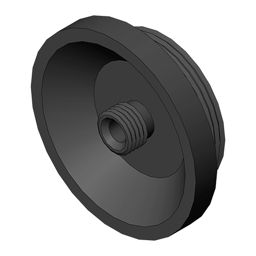 FMA-SMA Patch Cord Inspection Adapter | SMA Male Theaded, Rev. B