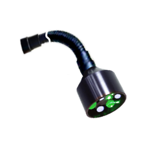6-LED Aircraft Map Light | White/Green, 12V, 6" Gooseneck Shaft