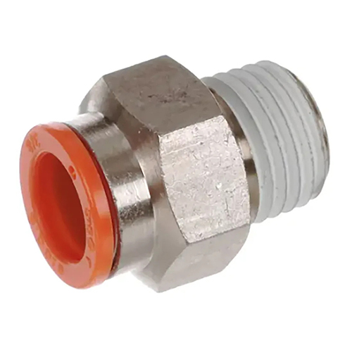 KQ2 One-Touch Male Connector Fitting | 1/4in, 1/8in NPT Connection Thread