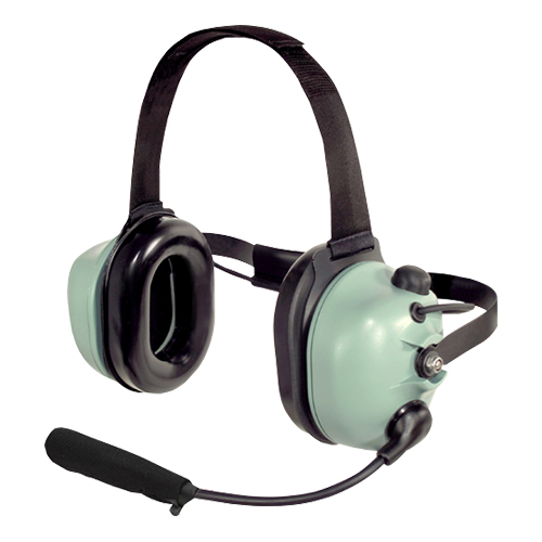 Series 6200 Radio-Direct Headset | Dual Ear, Behind The Head, 6 ft Coil Cord