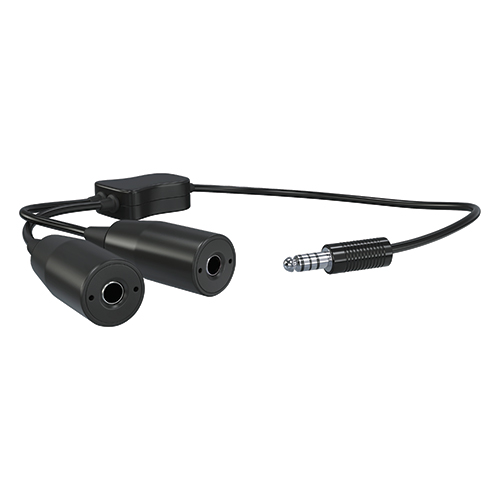 Faro™ Helicopter Adapter | Dual GA to Single Helicopter plug