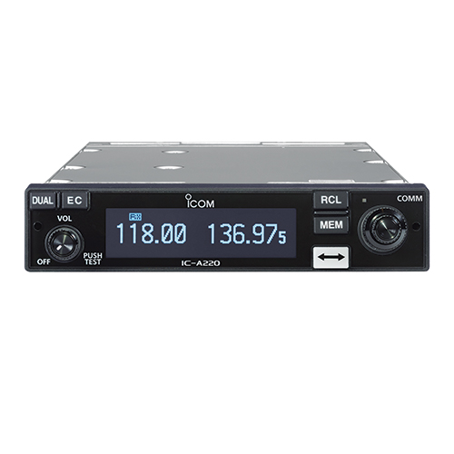 IC-A220T VHF Airband Transceiver | Panel Mount, TSO