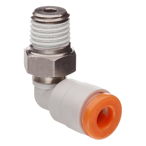 KQ2 One-Touch Union Elbow Fitting | 1/8in Tubing, 1/8in NPT Connection Thread