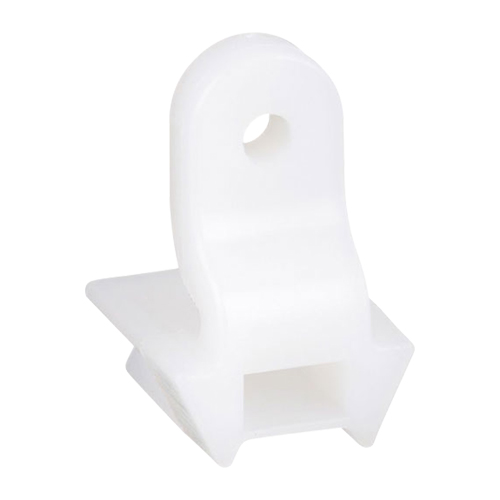 Lightening Hole Cable Tie Mount | #6 Screw, 9/64 Rivet, Natural Color