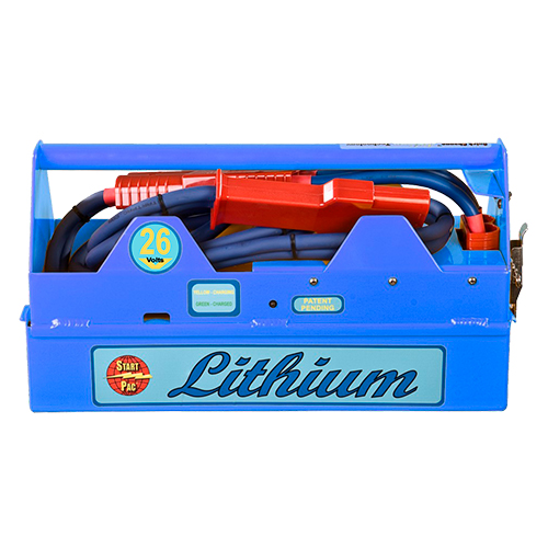 Portable High Capacity Lithium Starting Battery | 26VDC Output, 2,400A Peak Current