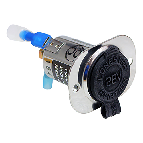 Cigarette Lighter Receptacle Power Adapter | 12 VDC & 24 VDC