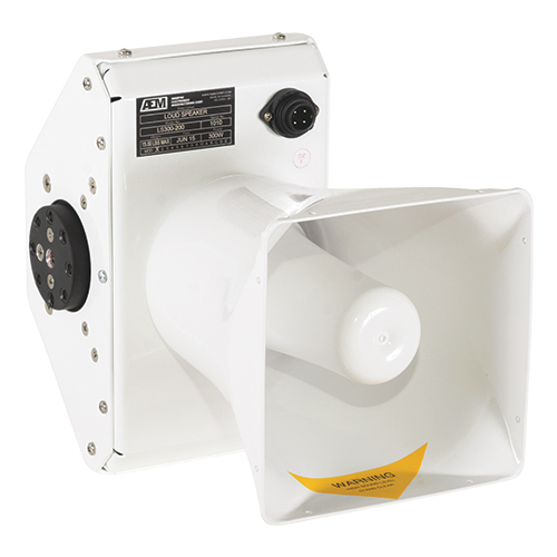 Single Bell Loud Speaker | 300W RMS, External Mount, ABS CPC Connector