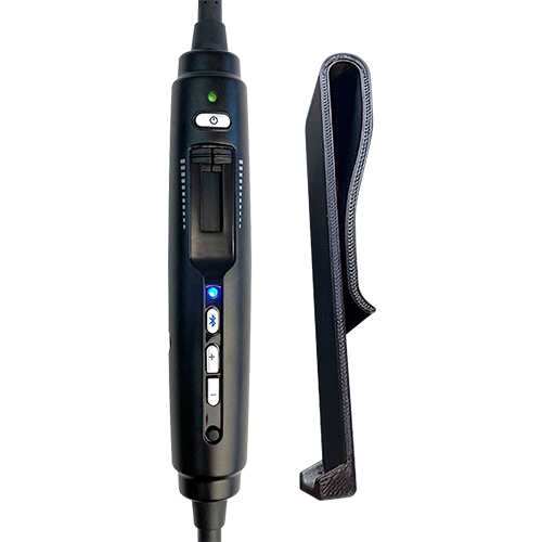 ANR Controller Holder | For Lightspeed Zulu 3 Sierra Headset Controller, Includes Clip