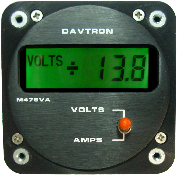 Model 475VA-R-28V | 2 Function DC VOLTS & AMPS | 14V | NVG Lighting