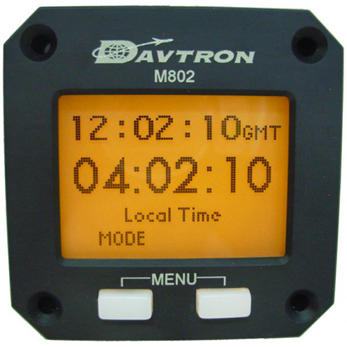 M802C Graphics LCD Clock | Universal, Local, and Elapsed Time, Count Down Timer