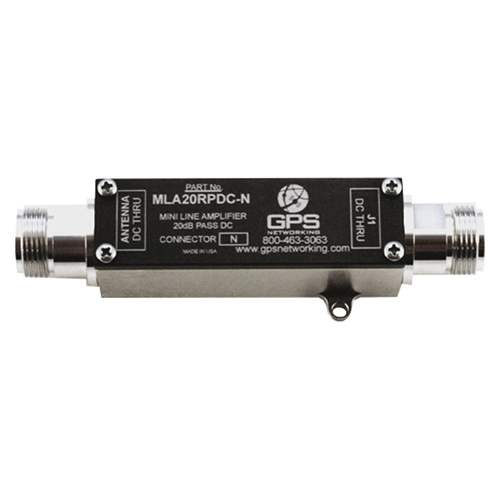 Mini Line GPS Amplifer | 20 dB Gain, TNC Connector