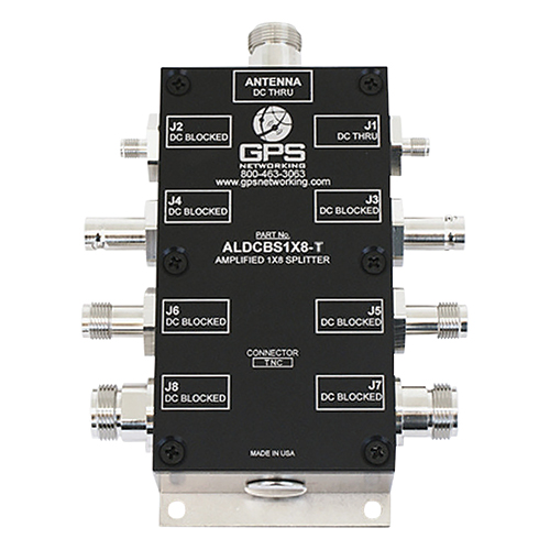 High Isolation Amplified Antenna Splitter | 8 Output