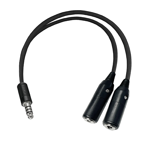 GA Headset to Helicopter Adapter