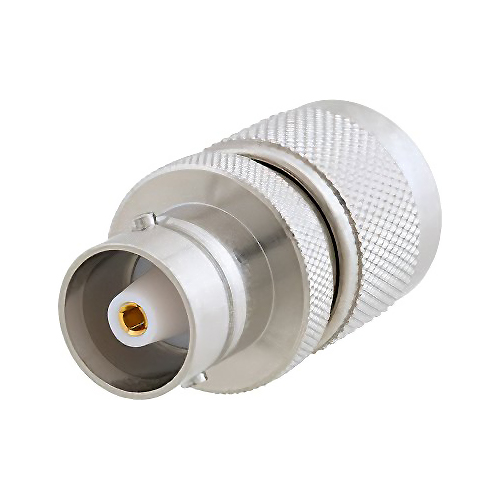 N Male to C Female RF Adapter | 50Ω, Straight Body Geometry