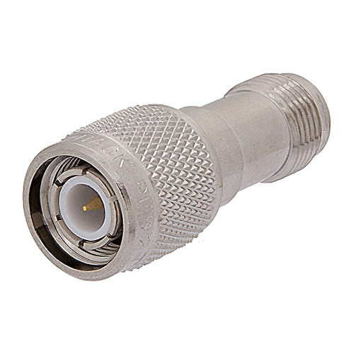 TNC Male to TNC Female RF Adapter | 50Ω, Straight Body Geometry