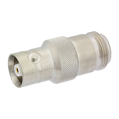 N Female to C Female RF Adapter | 50Ω, Straight Body Geometry