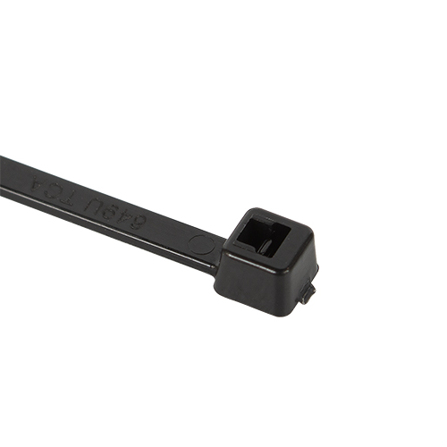 Standard Cable Ties | 18 lb, 4 in, Black