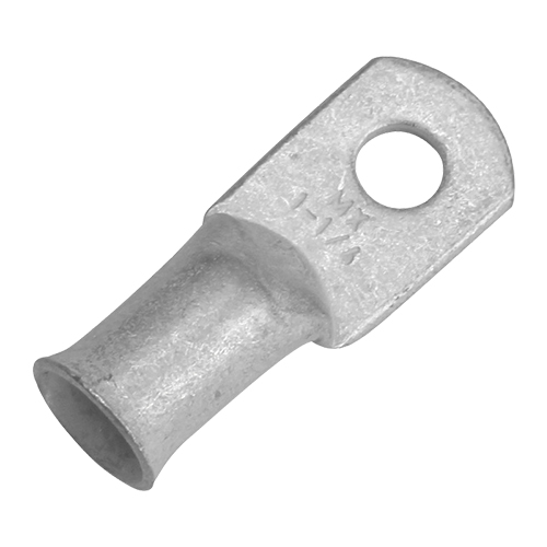Tinned Closed End Lug | 1 AWG, 1/4", 100pc
