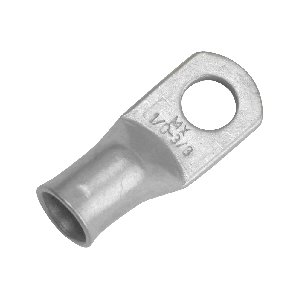 Tinned Closed End Lug | 1/0 AWG, 3/8", 100pc