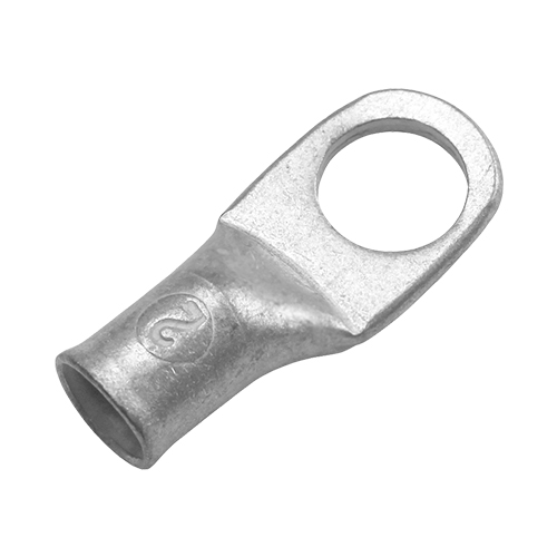 Tinned Closed End Lug | 2 AWG, 1/2", 100pc