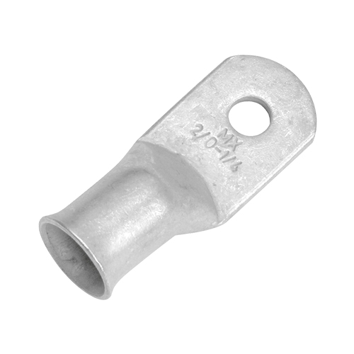 Tinned Closed End Lug | 2/0 AWG, 1/4", 25pc