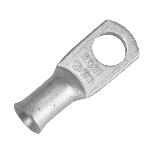 Tinned Closed End Lug | 8 AWG, 1/4", 100pc