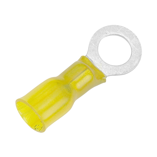 Heat Shrink Ring Terminal | 12-10 AWG, 5/16", 100pc