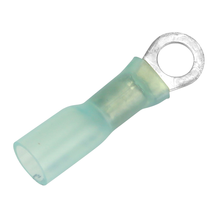 Heat Shrink Ring Terminal | 16-14 AWG, #10, 100pc