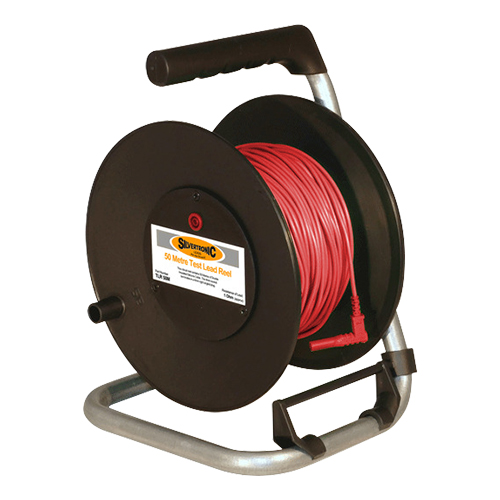 50 Meter Test Lead Reel | Red