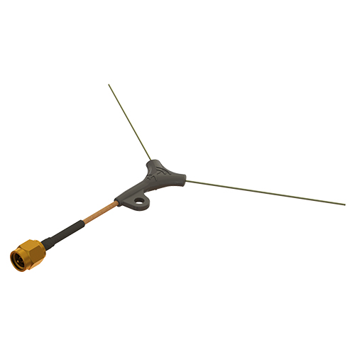 pingAntenna Transponder Antenna | 1090MHz, 120º Dipole, Overmold, SMA Connector, 6-inch Wire