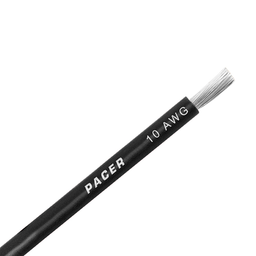 UL Marine Primary Wire | 10 AWG, Black, Tinned, 500 feet