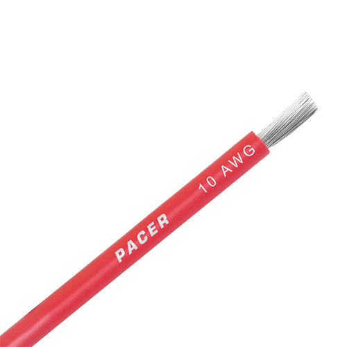 UL Marine Primary Wire | 10 AWG, Red, Tinned, 500 feet