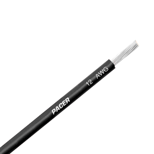 UL Marine Primary Wire | 12 AWG, Black, Tinned, 250 feet