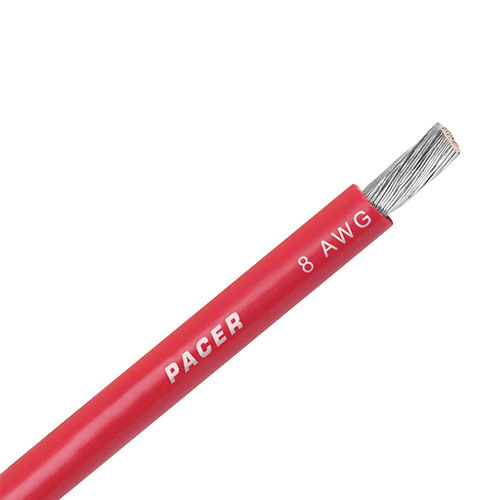 UL Marine Primary Wire | 8 AWG, Red, Tinned, 250 feet