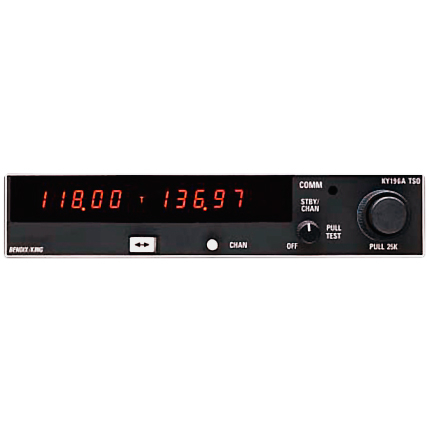 KY 196A VHF Communication Tranceiver | 28V, Silver Crown Plus
