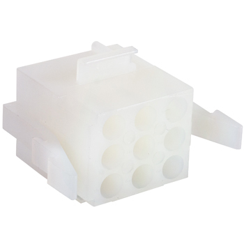 SOCKET CONNECTOR/Female, 9 pin, MATE-N-LOK series.