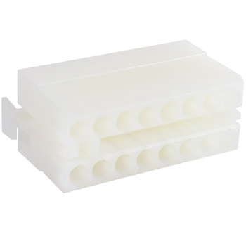 SOCKET CONNECTOR/Female, 16 pin, MATE-N-LOK series.