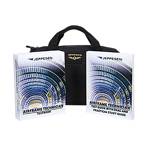 A&P AIRFRAME KIT/Includes: Student Flight Bag, A&P Airframe test guide, Airframe Technician textbook.