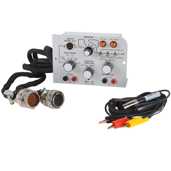 FUEL QUANTITY ADAPTER CABLE/DC-400 module/for use with DC400A or DC400 test set on Bell 412SP and Bell 412HP aircraft/108 and newer serial numbers