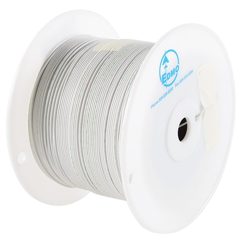 M22759/41 Dual Layer Irradiation Tefzel Wire /10 AWG / White