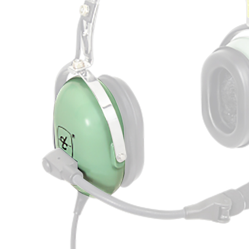 Right Shallow Ear Dome | for H3530 Headset