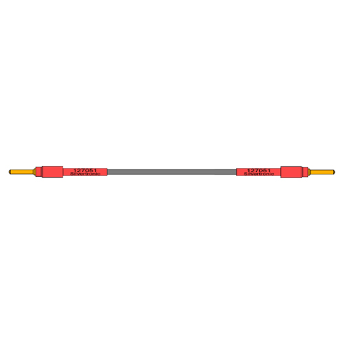 Avionic Jumper Lead | Pin Size 16, 150mm Length, Red