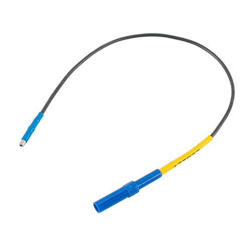 4 mm Avionic Test Lead | Socket Size 16, 300 mm Length, Blue