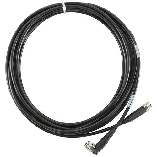 25-foot UC-584S Coaxial Cable | TNC straight to TNC right Angle Connectors