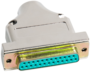 25 PIN D-SUB/P-2000 CONNECTOR KIT 25 PIN D-SUB W/BACKSHELL/LOCKING HDWR