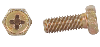 PHILLIPS HEX HEAD SCREW/Alloy, 10-32, 5/16