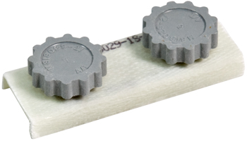 COVER ASSEMBLY/6-32, 3 stud, for use with Terminal Blocks