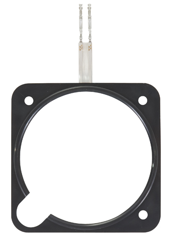 UMA Instrument Light | 3-1/8 in, Blue/white Lighting, One Knob Cut Out