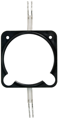 UMA Instrument Light | 3-1/8 in, Blue/white Lighting, Double Cut Out