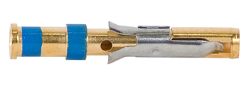 SOCKET CONNECTOR/Female, size 16, MATE-N-LOK series. For use with 18-16 gauge wire.